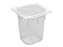 Caterchef Gastronorm bak 1/6 GN 200mm polycarbonaat transparant