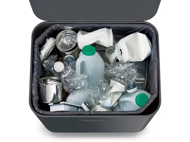 Afvalemmer Intelligent Waste Bin Totem Max 60 Liter Grafiet