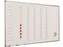 Magnetisch Planbord 60x120cm Softline profiel 8mm Jaar NL