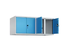 opzetkast,v. locker voor scheiding van kleding,4vak.,vak B 300mm