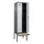 locker met bank,HxBxD 2120x600x815mm,2vak,vak B 300mm,cilinderslot