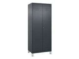 locker voor scheiding van kleding,HxBxD 1850x800x500mm,2vak