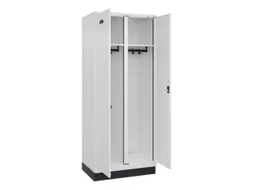 locker voor scheiding van kleding,HxBxD 1950x800x500mm,2vak