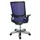 Bureaustoel Blauw Zitting H X B X D 420-550X 480X 460Mm Synchroonmecha