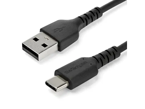 USB 2.0 naar USB-C kabel 2 Meter Zwart
