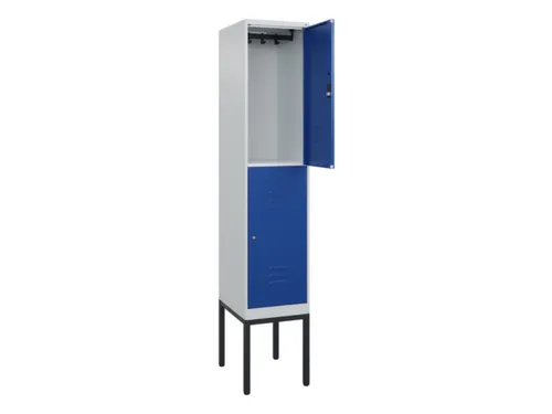 dubbeldekse locker,HxBxD 2120x400x500mm,1x2vak.,vak B 400mm