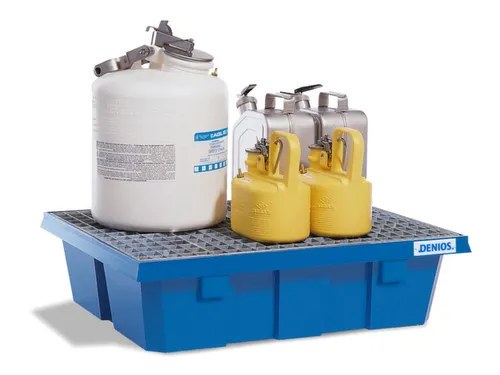 PE-opvangbak,v. 2x60l vat,opvangvol. 60l,HxBxD 300x645x795mm