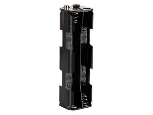 Batterijhouder Voor 8 x AA-CEL (Voor Batterijclips)