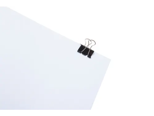 Papierklem MAUL 213 Foldback 25mm capaciteit 9mm zwart