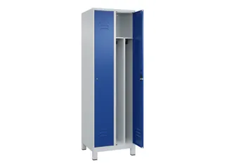 locker voor scheiding van kleding,HxBxD 1950x600x500mm,2vak - 2