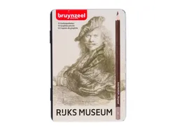 Potlood Bruynzeel Rijksmuseum Rembrandt van Rijn blik à 12 hardheden