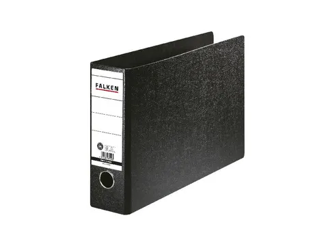 Classeur à levier carton A4 à l'italienne - Noir