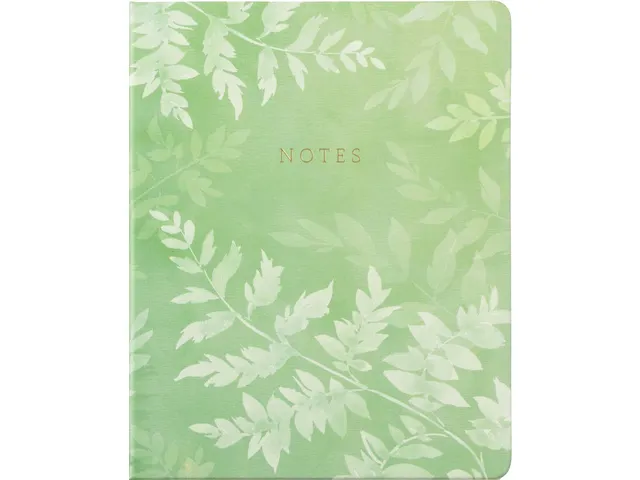 Carnet de notes Fern ligné 20x25cm