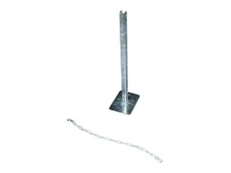 gasflessenhouder,v. fles-Ø 230mm,m. ketting