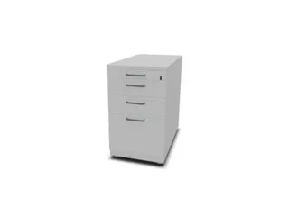 stationair ladeblok HxBxD 740x430x800mm 2 laden hangmap MP-lichtgrijs - 1