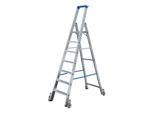 Verrijdbare Boktrap Aluminium L 2 46M 7Treden