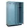 locker voor scheiding van kleding,HxBxD 1950x1200x500mm,4vak