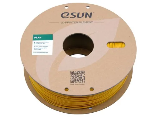 eSUN PLA+ 3D printer Filament 1,75mm Geel 1kg