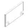 geluidabsorberende tafelscheidingswand,HxB 480x800mm,bordeaux