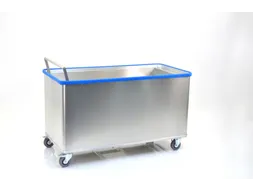 aluminium bakwagen,draagverm. 130kg,laadvl. LxB 1400x700mm,615l