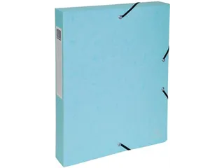 Aquarel elastobox uit glanskarton A4+ 4 cm assorti - 12