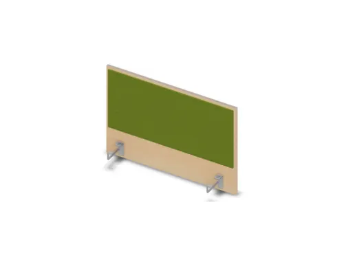 opzetpaneel bureau aanbouw zijkant NE-esdoorn BN7048-groen 800mm