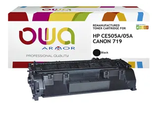 Tonercartridge OWA alternatief tbv HP CE505A zwart - 1