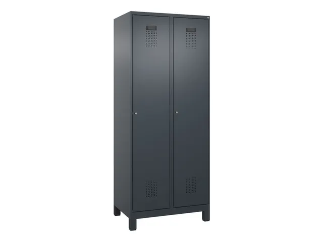 locker voor scheiding van kleding,HxBxD 1950x800x500mm,2vak