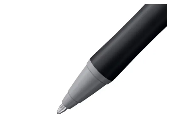 Stylo bille STABILO pointball Colorful Medium noir blister 2 pièces