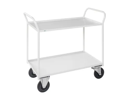 etagewagen,draagverm. 400kg,2etage(s),laadvl. LxB 940x440mm,staaletage