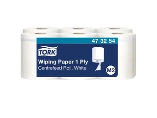 Poetspapier Tork M2 Advanced 1-laags 270m wit 473254 - 1