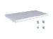 tablette,p. rayonnage,lxP 1000x600mm,charge max. par tabl. 140kg,acier