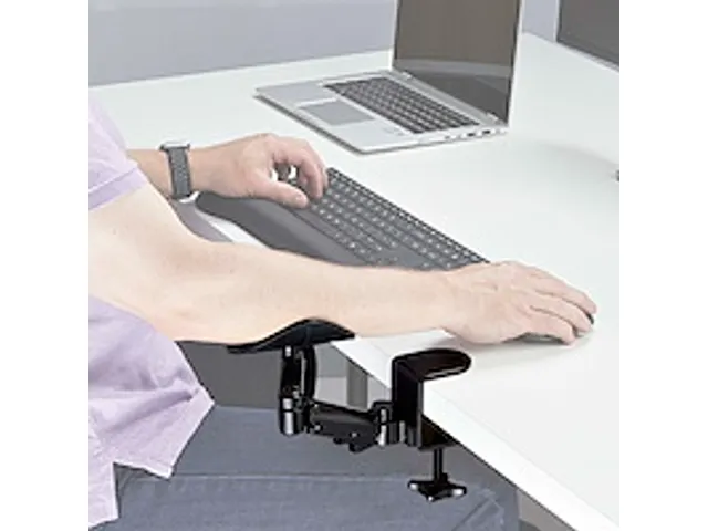 Verstelbare Armsteun voor Bureau zwart