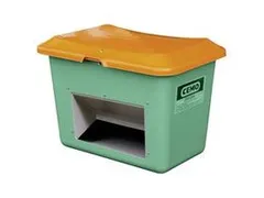 strooigoedbak,200l,HxBxD 640x890x600mm,GVK,groen,deksel oranje