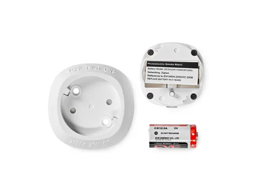 Rookmelder Nedis Zigbee 3.0 Wifi 10 jaar wit