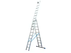 multifunctionele telescoopladder,3x10,sporten,balk L 2,85-6,9m