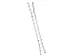 multifunctionele telescoopladder,4x4,sporten,balk L 2,5-4,2m,aluminium