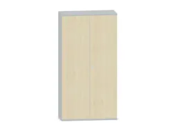 Kantoorkast 1920x1000x430mm Romp Lichtgrijs Decor Front Esdoorn