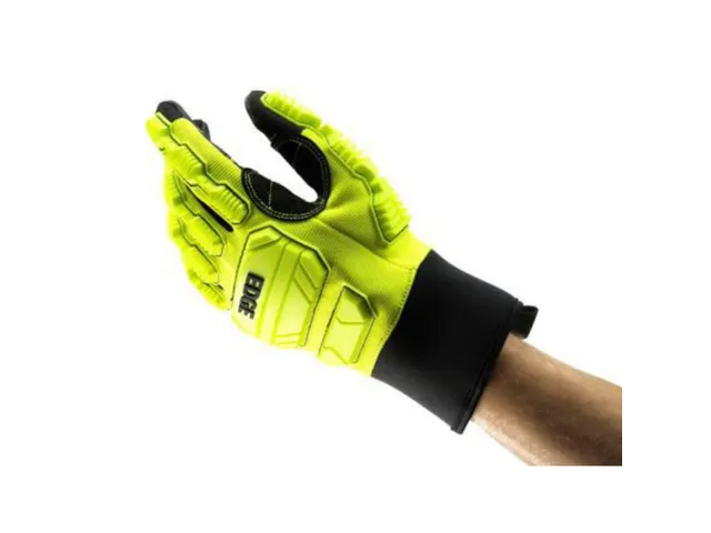 Ansell EDGE 48-205 snijbestendige handschoenen, zwart, maat 8, 72 paar