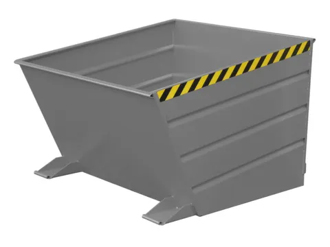 kiepbak,HxLxB 890x1445x1200mm,1m³,draagverm. 1500kg,RAL7005