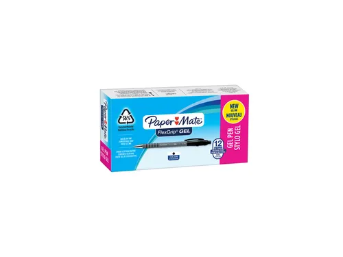 Gelschrijver Paper Mate FlexGrip medium zwart