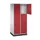 grootvolume-lockersysteem,RAL 7035/RAL 3003,HxBxD 1950x820x600mm