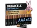 Batterij Duracell Optimum 12xAAA Alkaline 1.5V
