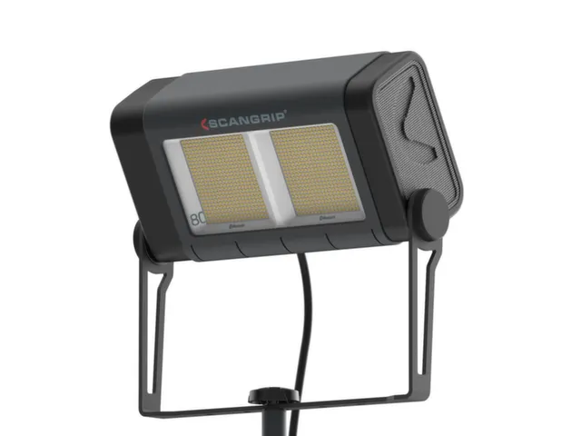 bouwlamp,864 SMD-led,20000-80000lumen,draaggreep,straalhoek 120 °