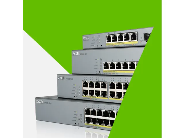 GS1350-18HP, 18 Port managed CCTV PoE switch, long range, 250W