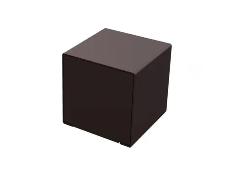 zitkubussen,HxBxD 450x450x450mm,staal-zitting RAL9005