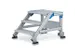 Escalier Mobile,Roulant,2Marches,Inclinaison 60°,Alu