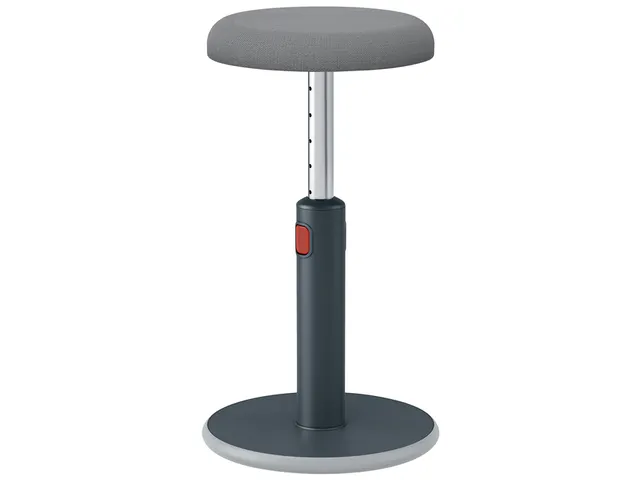 Actieve zit-sta kruk Leitz Ergo Cosy grijs