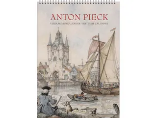 Verjaardagskalender Anton Pieck Zicht op haven A4 - 2