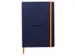Carnet de notes Rhodia A5 ligné 80 feuilles 90g bleu nuit